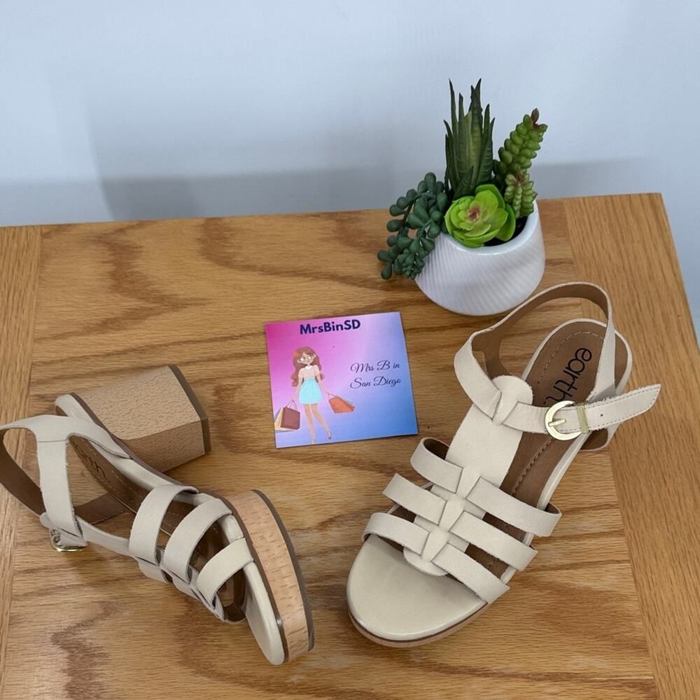 New Earth Shoes ~ Adona Women's Adona Fisherman Platform Sandals - 7
